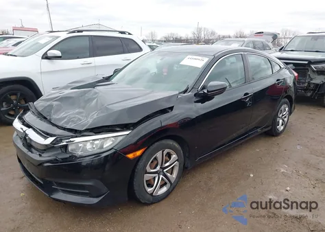 2017 Honda Civic Lx z USA, uszkodzony, nr VIN 19XFC2F59HE070079
